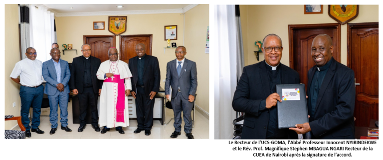 L’UNIVERSITE CATHOLIQUE LA SAPIENTIA DE GOMA OUVRE UNE ECOLE DOCTORALE.